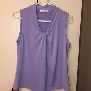 Calvin Klein lavender top